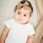 doboi 10PCS Baby Girls Headbands Hair Bows Nylon Linen Hairbands Handmade Hair Accessories for Newborn Infant Toddlers Little Girl and Kids