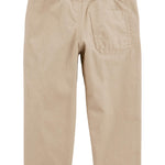 Simple Joys by Carter's Toddler Boys 2-pack Pull On Pant, khaki, navy, 4T