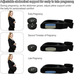Pregnancy Massage Cushion & Headrest for Bed,Full Body Maternity Pillow with Belly and Breast Support,Prenatal Bolster for Relaxing,Ideal for Prone Massage After Breast Surgery & During Pregnancy
