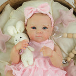 Realistic Reborn Baby Dolls - 20 Inch Cute Lifelike Real Life Baby Dolls Newborn Baby Dolls Girl with Soft Full Vinyl Body and Accessories can Swimming for 3+ Years Old Kids Gifts