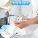 Nasal Aspirator for Baby, Baby Nose Sucker, Booger Sucker with Hand Pump and Non-Invasive Tip to Clear Clogged Passages and Boogers (Translucent White, Standard)