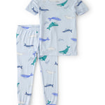 Carter's Boy PurelySoft Long-Sleeve 2-Piece Pajamas, Blue, 3T