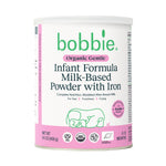 Bobbie Organic Gentle Infant Formula, Milk Based Powder with Iron, DHA, Vitamin D & 100% Lactose Like Breast Milk, For Fusiness, Crying & Digestive Health, Newborn Baby-12 Months Old, 14.1 oz, 1 Pack