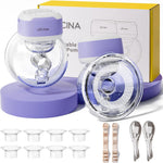 LUCINA portable pump set with accessories on a white background