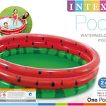 Intex 66-Inch Round Inflatable Outdoor Kids Swimming and Wading Watermelon Pool for Ages 2 and Up