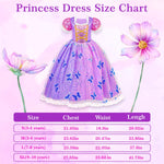 Meland Princess Dresses for Girls - Light Up Princess Costume for Little Girls, Halloween Costumes for Girls Toddler Age 3-8