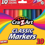 Cra-Z-Art Broadline Markers Non Washable 10 CT