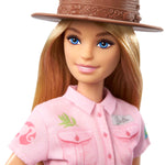 Barbie Careers Doll & Accessories, Zoologist Wearing Removable Outfit with Hat, Clipboard & Koala Figure That Can Hold Doll's Arm