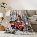 YeeJu Christmas Throw Blanket Baby Small Gray Christmas Snowman Blanket Toddler Infant Swaddle Pet Crib Soft Lightweight Fuzzy Plush Fleece Blankets and Throws Xmas Winter Holiday Blanket 30x40