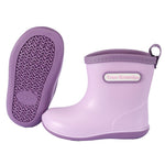 NQTOER Toddler Kids Rain Boots for Boys Girls Easy-on Lightweight Waterproof Rainboots Baby