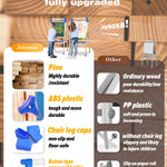 JOYOOSS Easel for Kids Art Easel Kids Easels for Toddlers,Wooden Kid Easel with Paper Roll - Adjustable Magnetic Double Sided Kids Dry Erase Board, Birthday Gifts for 1-12 Year Old Girls or Boys Blue
