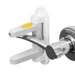 SVD.PET Door Lever Lock (2 Pack) Child Proof Doors & Handles, Prevents Toddlers and Pets from Opening Doors. Unique Difficulty Adjustment, Easy One Hand Operation for Adults.