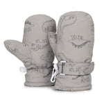 XuoAz Toddler Kids Winter Mittens Baby Warm Fleece Lined Gloves Waterproof Snow Ski Gloves for Boys Girls (for 2-4 Years)