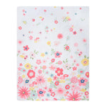 Sammy & Lou Floral Sprinkles 4-Piece Baby Nursery Crib Bedding Set for Girls, Includes Quilt, Fitted Crib Sheet, Crib Skirt, and Plush Toy