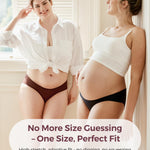 Momcozy Maternity Underwear for Women | Pregnancy Postpartum Panties | Under the Bump Bikinis | One Size