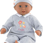 Corolle Bébé Calin Charming Pastel Baby Doll - 12" Soft Body Doll with Pink Outfit, Sleeping Eyes Open and Close, Vanilla-Scented, for Kids Ages 18 Months and up