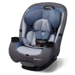 Safety 1st Grow and Go All-in-One Slim Convertible Car Seat, Rear Facing, 5-40 lbs, Forward Facing (30–65 lbs), High Back Booster Seat 40-100 pounds, Sugar Plum Pop