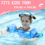 Onory Toddler Swim Vest Kids Adjustable Strap Swimming Jacket Pool Floaties Learn Swimming Training, Cute Cartoon Swim Training Equipment Swim Aid for 20-50 lbs Boys and Girls