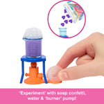 Barbie Scientist Doll and Accessories with Blonde Fashion Doll, Lab Table, Microscope, & Color-Change Beaker & Petri Dish Accessories