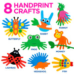 Arts and Crafts Kit for Toddlers Ages 3+ Years. Easy Animal Crafting for Kids