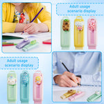 24 Pcs Cute Retractable Eraser for Pencils | Kawaii School Supplies Erasers| Back to Schools Essentials|Cute Erasers Supplies| Perfect Back to School Gifts