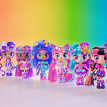 Decora Girlz 5" Collectible Dolls, 8 Surprises to UNbox, Fun Fashions & Stickers, 9 to Collect