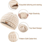 REDESS Baby Kids Winter Warm Hats, Infant Toddler Children Beanie Knit Cap Girls Boys