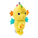 Baby Einstein Sea Dreams Seahorse Plush Soother Toy, with Music and Lights, Ages 0 Months and Up, Yellow