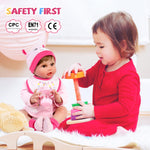 Aori Lifelike Reborn Baby Dolls - 22 inches Realistic Weighted Newborn Girl Dolls, Great Gift Set for Kids 3+, Pre-Parents, Grand-Parents, Collectors