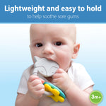Dr. Brown's Learning Loop Silicone Ring Teether, Fox - 3m+