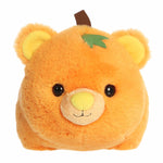 Aurora® Spooky Spudsters™ Patty Pumpkin Bear™ Stuffed Animal - Round Shape Makes for Comforting Cuddles - Perfect for Halloween Decorations and Gifts - Orange 11 Inches