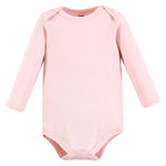 Hudson Baby Unisex Baby Cotton Long-Sleeve Bodysuits Fall Botanical 5-Pack, 6-9 Months