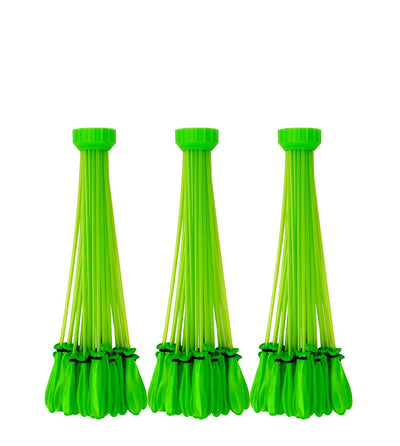 Bunch O Balloons Tropical Party by ZURU, 100+ Rapid-Filling Self-Sealing Tropical Colored Water Balloons for Outdoor Family, Friends, Children Summer Fun (3 Count)