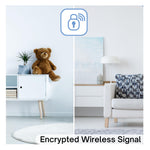 Baby Monitor with Camera and Audio, Long Range No WiFi, Baby Room Temperature Monitoring, Auto Night Vision, 5 Built-in lullabies, 2-Way Audio