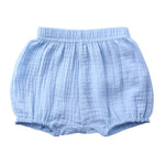 He&Yingmin 5PC Baby Shorts Newborn Baby Girls Boys Pants Cotton Linen Blend Cute Bloomers Triangle Shorts Multicolor