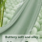 Meiz Pregnancy Pillows for Sleeping, Cooling Pregnancy Pillows, 60Inch Maternity Pillows, U Shaped Full Body Pillows for Adults with Rayon Cover from Bamboo, Sage Green