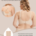 Vinfact 3 Pack Nursing Bras for Breastfeeding Comfort Hollow Breast Feeding Bras Women Seamless Maternity Bras for Pregnancy