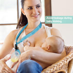 Bumblebee Manual Breast Pump with Breastfeeding Milk Saver Stopper& Lid in Gift Box Food Grade Silicone BPA PVC and Phthalate Free 3.04oz/90ml