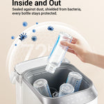 Bear Bottle Washer Pro, Baby Bottle Washer and Sterilizer and Dryer - All in One Machine for Bottles, Pump Parts & Baby Essentials with 90 Detergent Tablets - Effortless, Time-Saving