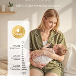 Nuliie S32 Wearable Breast Pump Hands-Free, More Private Electric Pump, 4 Modes 9 Suction Levels, 24mm Flange with 18/21mm Inserts, Easy Clean & Anti-Leak Design, Accessories Included (2 Packs, White)