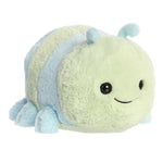 Aurora® Adorable Spudsters™ Carson Caterpillar™ Stuffed Animal - Round Shape Makes for Comforting Cuddles - Perfect for Kids All Ages and Animal Loving Adults - Green 9.5 Inches