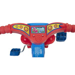 Blue's Clues & You Ride-On 10" Fly Wheels Junior Cruiser Tricycle with Sounds - Toddler Bike Trike, Ages 18-36M, for Kids 33”-35” Tall - 35 lbs. Weight Limit