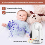 OKAIDI Video Baby Monitor with Camera and Audio, 5" Display Baby Monitor No WiFi, 30H Battery and 1000ft Range Baby Monitor, Remote Pan-Tilt-Zoom Baby Camera, Night Vision, 2-Way Talk, VOX,Temperature