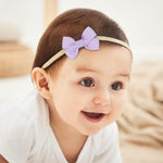 doboi 30PCS Baby Girls Headbands Hair Bows Nylon Grosgrain Ribbon Hairbands Solid Color Handmade Hair Accessories for Newborn Infant Toddlers Little Girl and Kids