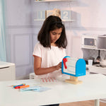 Melissa & Doug My Own Wooden Mailbox Activity Set and Educational Toy