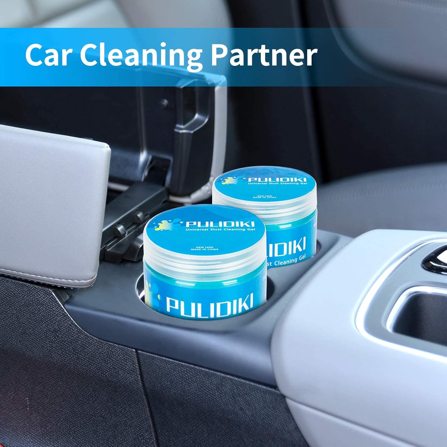 PULIDIKI Car Cleaning Gel Car Cleaning Putty Kit Car Interior Cleaner Slime Auto Detail Tools Supplies Car Accessories Stocking Stuffers Gifts for Men Women White Elephant Gifts Adults Teens Christmas