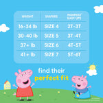 Pampers Training Pants - Easy Ups Girls & Boys - Size 2T-3T, 74 Count, Peppa Pig Potty Underwear (Packaging May Vary)