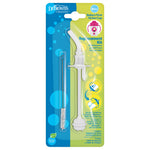 Dr. Brown's Baby's First 6m+ Straw Cup Bundle with Weighted Straw, Handles, Lid, Straw, and Brush, Dark Blue