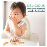 Gerber Snacks for Baby Organic Lil Crunchies, White Cheddar & Broccoli, 1.59 Ounce (Pack of 6)