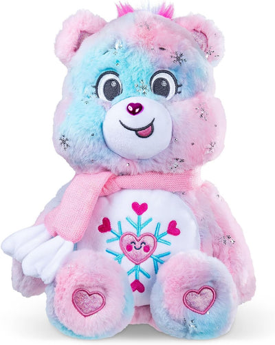 Care Bears - Collector Edition 14" Snowflake Sparkle Bear - Medium Size Plush - Soft, Huggable Plushie, Stuffed Animal for Girls and Boys, Ages 4+
